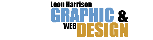 leon harrison graphic design logo
